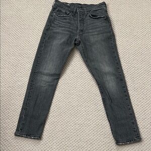 Classic Levi’s 501 Stylish Gray Women's Jeans